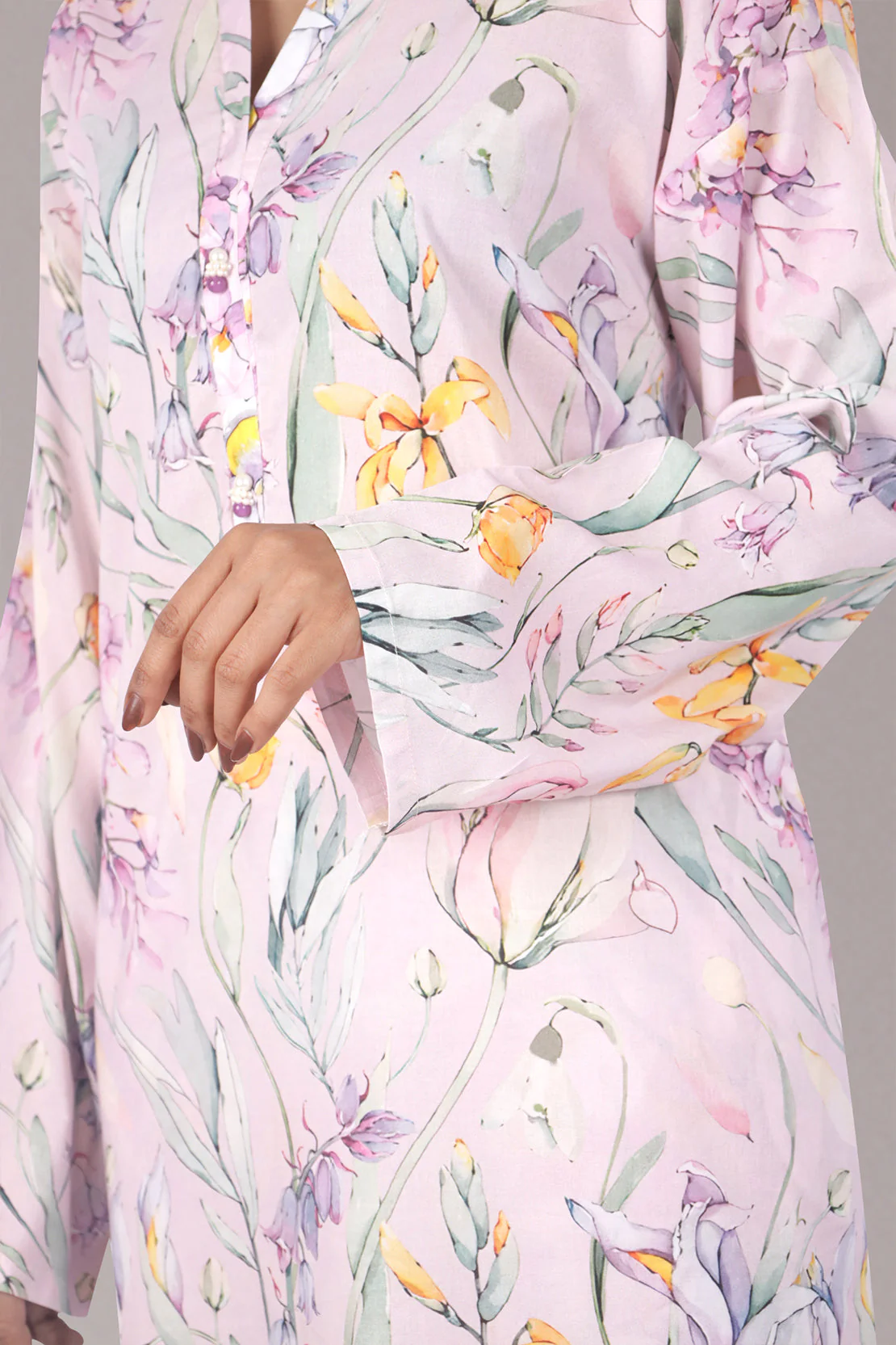 Printed Cambric Stitched 2 Piece (Shirt/Trouser) - Image 3