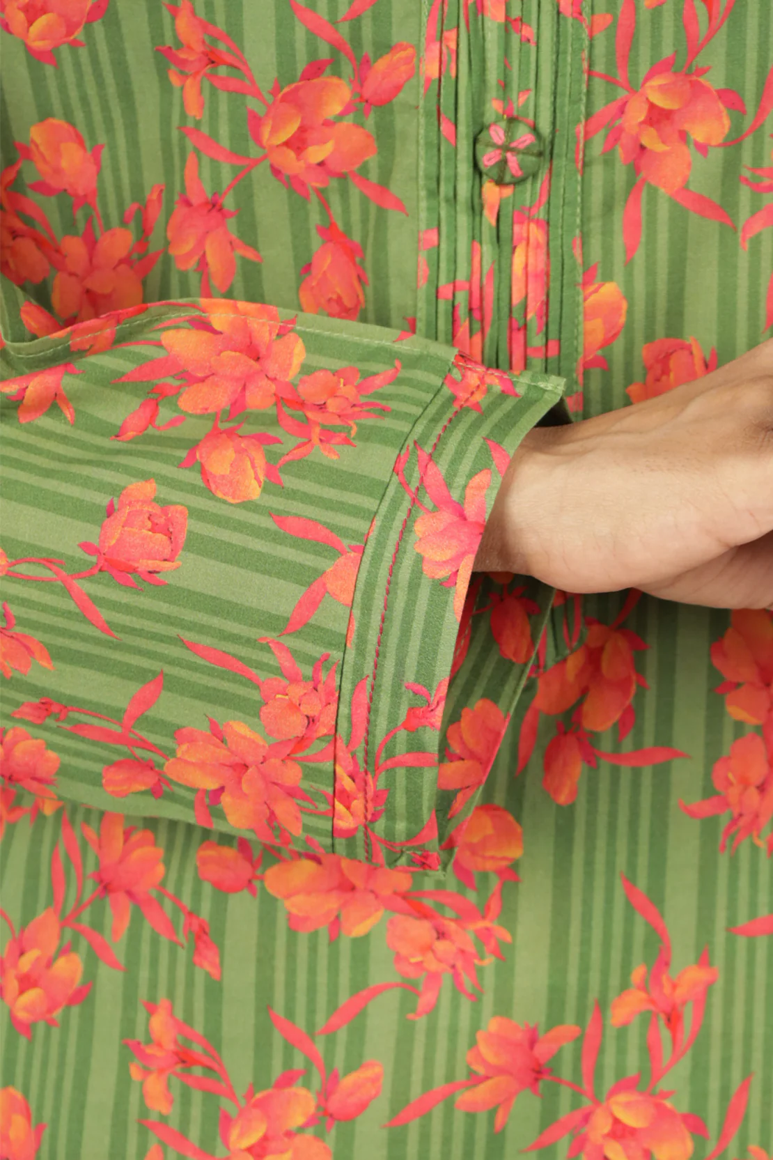 Printed Cambric Stitched 2 Piece (Shirt/Trouser) - Image 6