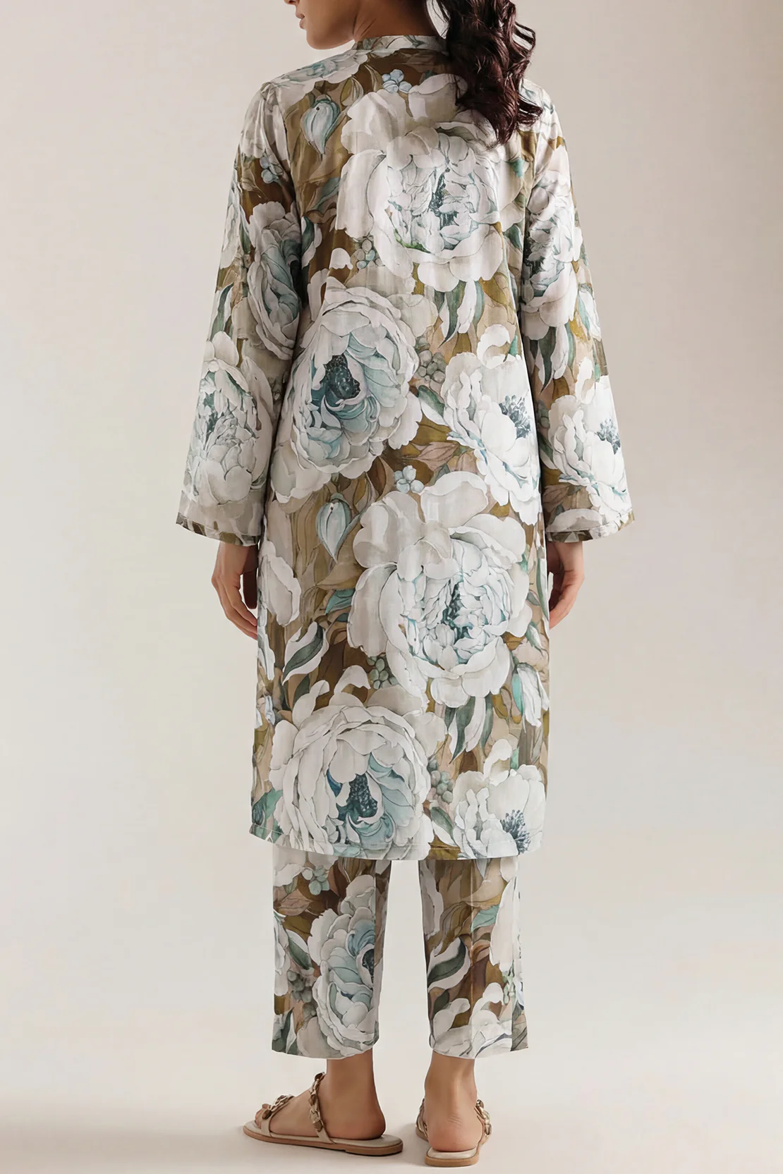 Printed Cambric Stitched 2 Piece (Shirt/Trouser) - Image 2