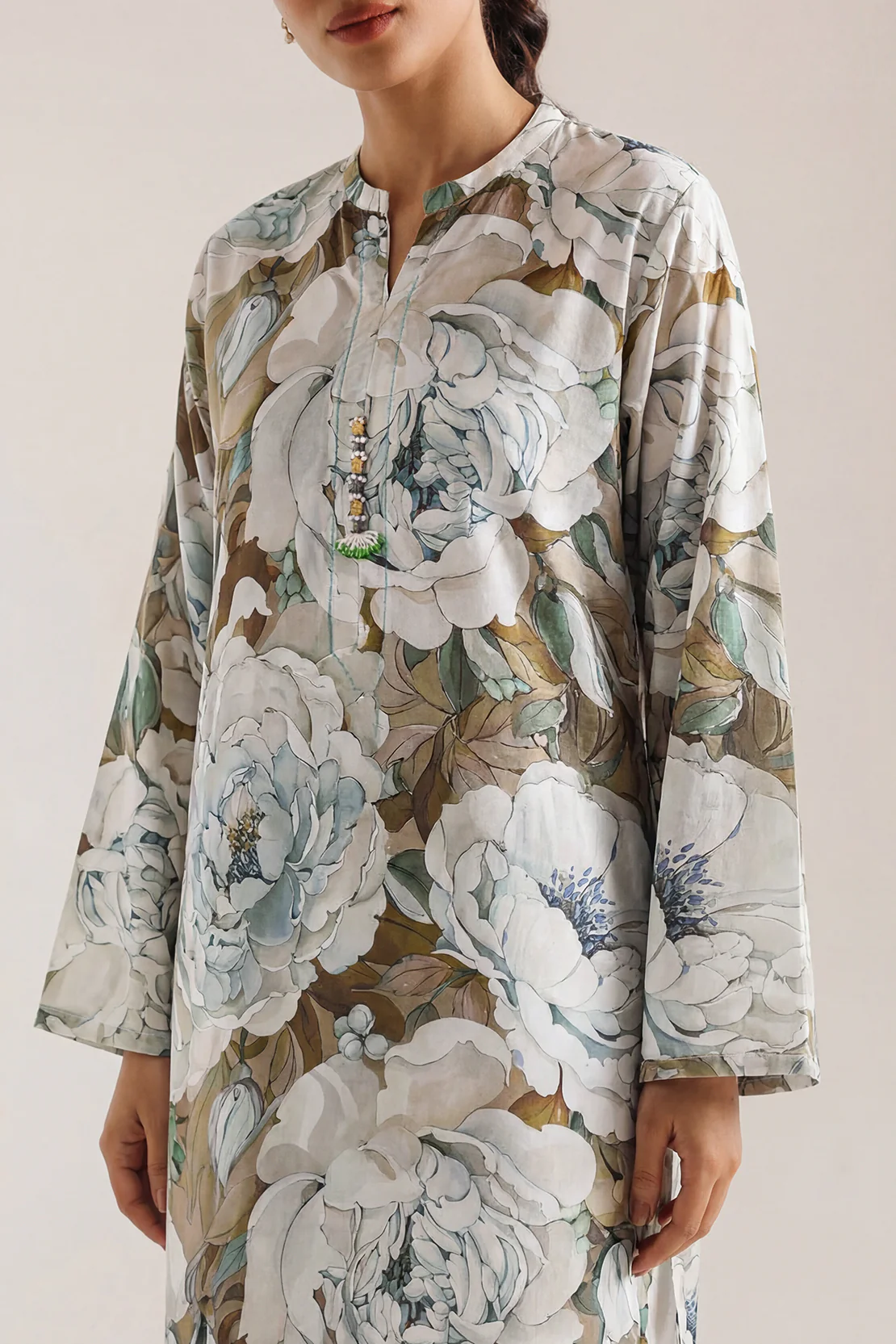 Printed Cambric Stitched 2 Piece (Shirt/Trouser) - Image 6