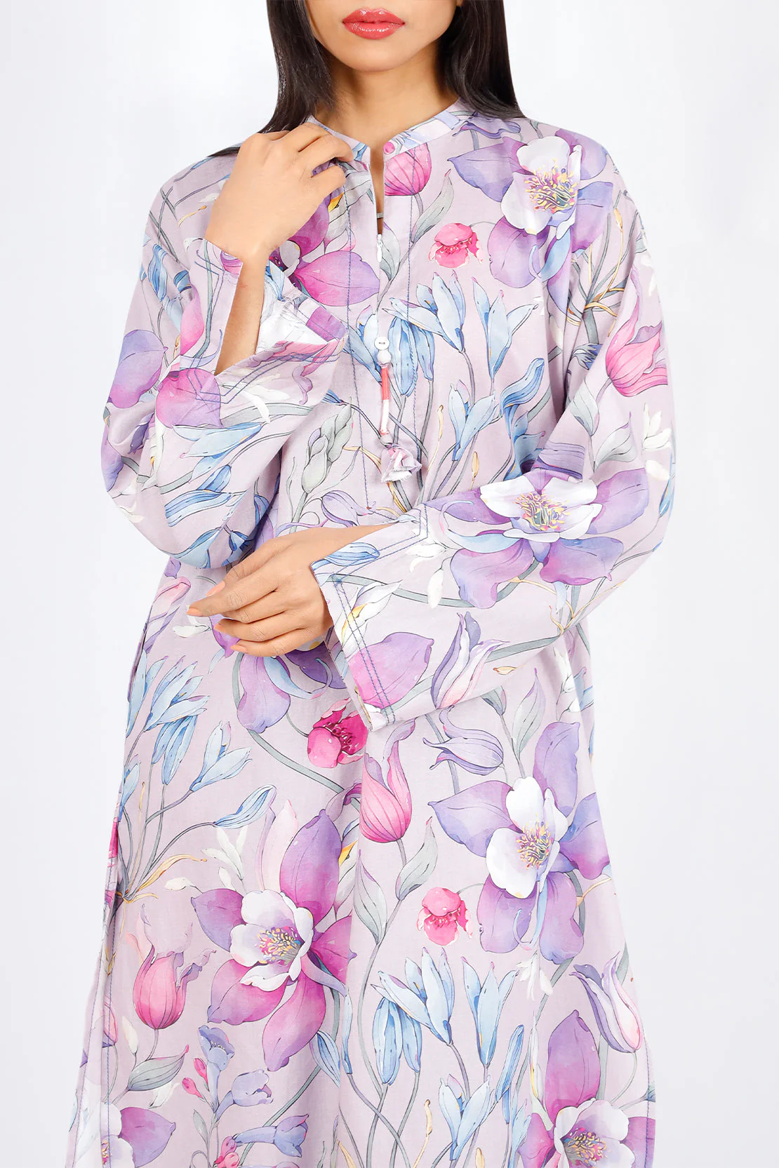 Printed Cambric Stitched 2 Piece (Shirt/Trouser) - Image 4