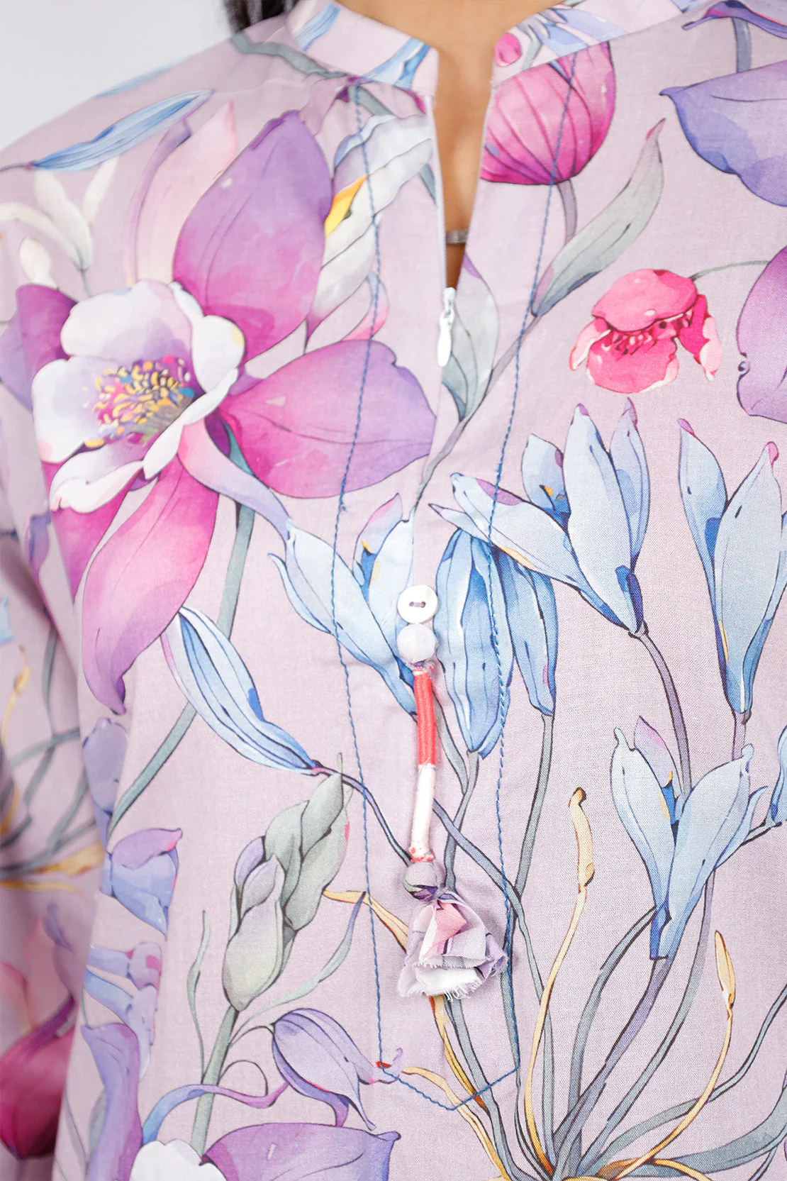Printed Cambric Stitched 2 Piece (Shirt/Trouser) - Image 5
