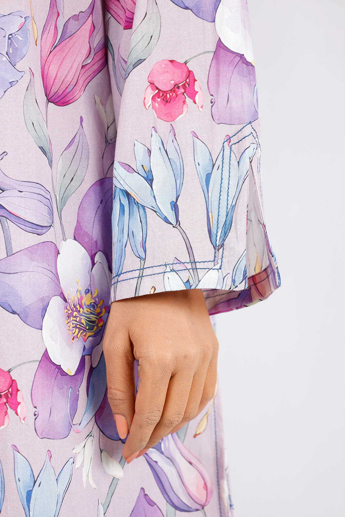 Printed Cambric Stitched 2 Piece (Shirt/Trouser) - Image 6