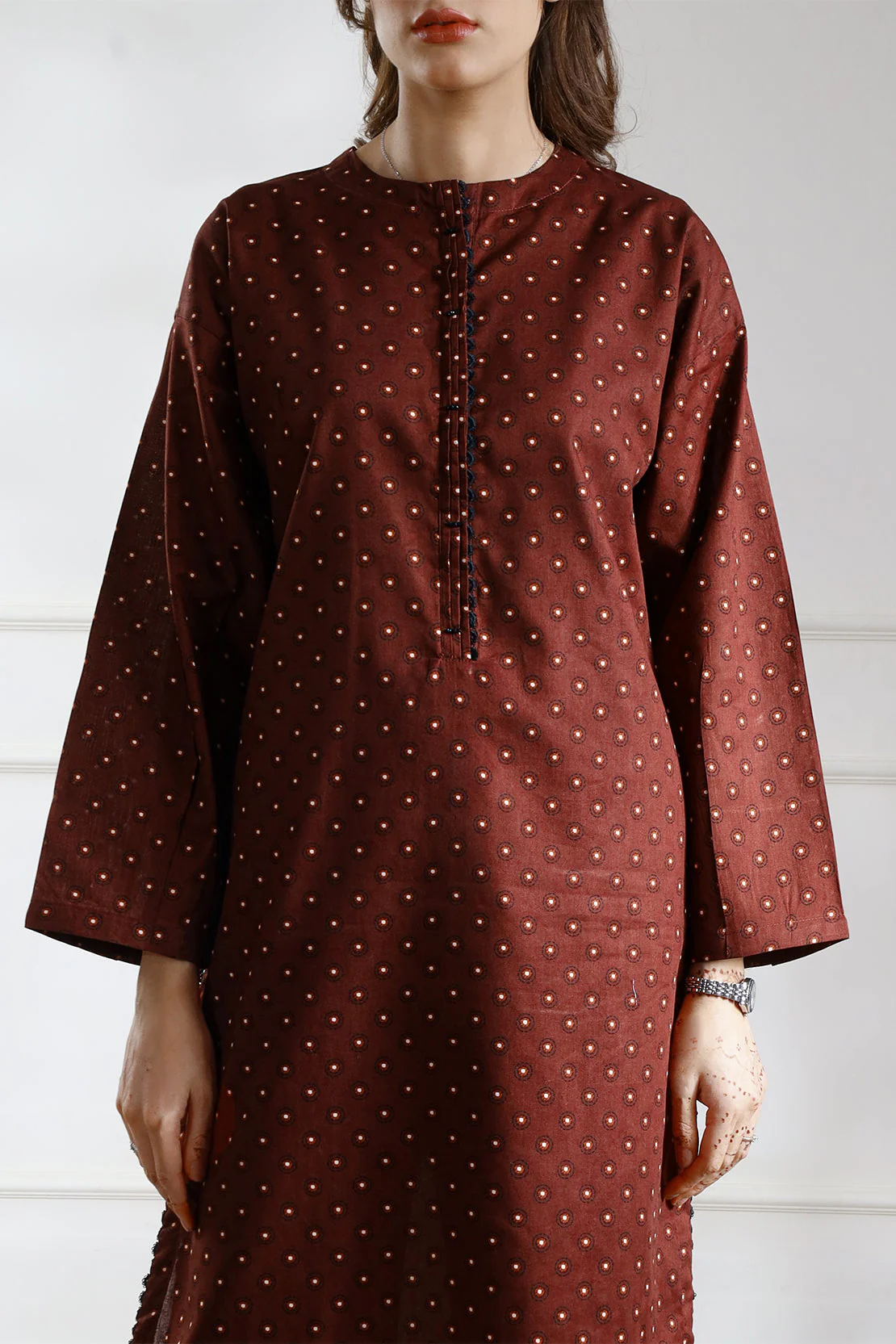 Printed Cambric Stitched 2 Piece (Shirt/Trouser)