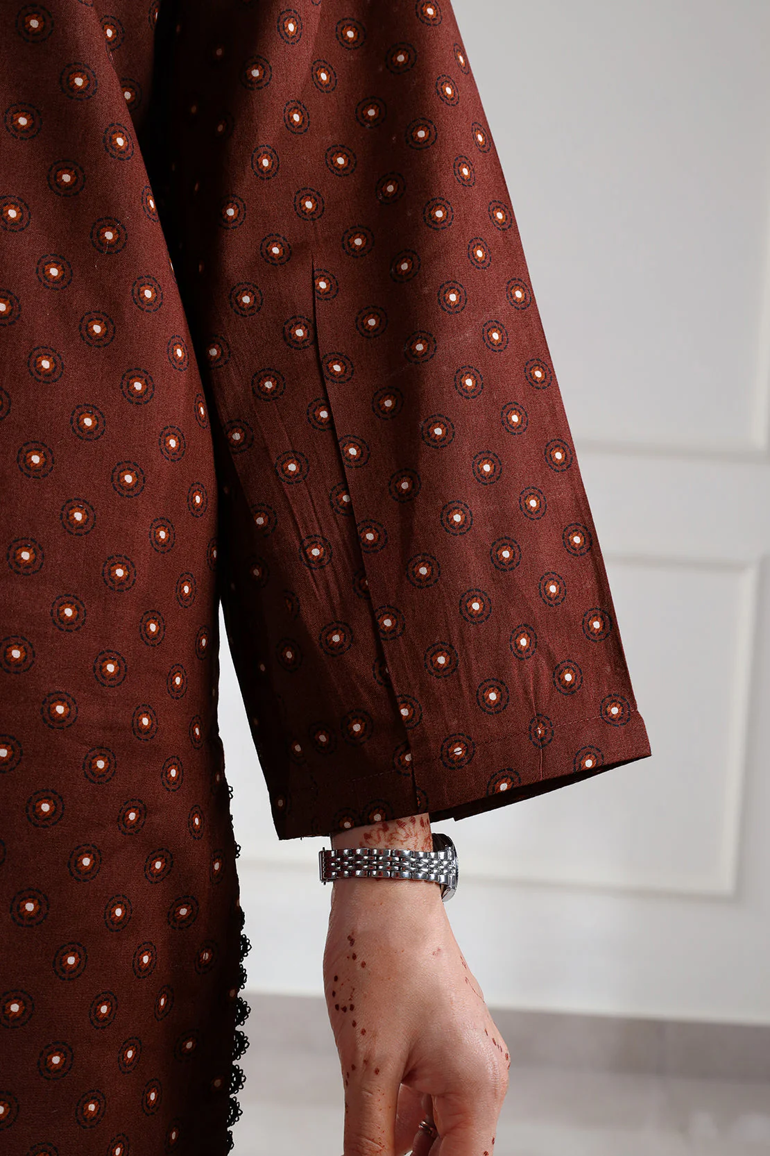 Printed Cambric Stitched 2 Piece (Shirt/Trouser) - Image 5