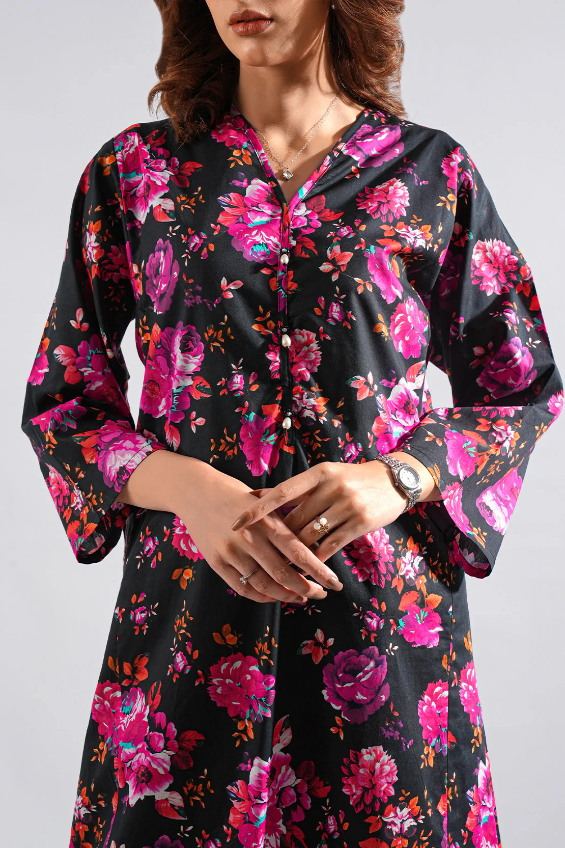 Printed Cambric Stitched 2 Piece (Shirt/Trouser) - Image 7
