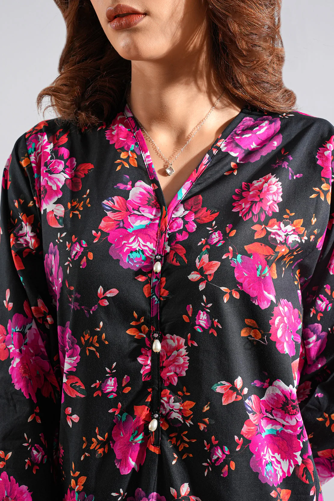 Printed Cambric Stitched 2 Piece (Shirt/Trouser) - Image 8