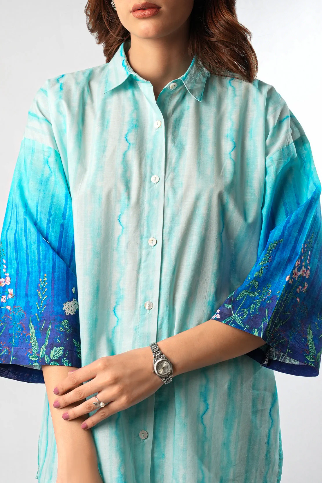 Printed Cambric Stitched 2 Piece (Shirt/Trouser)