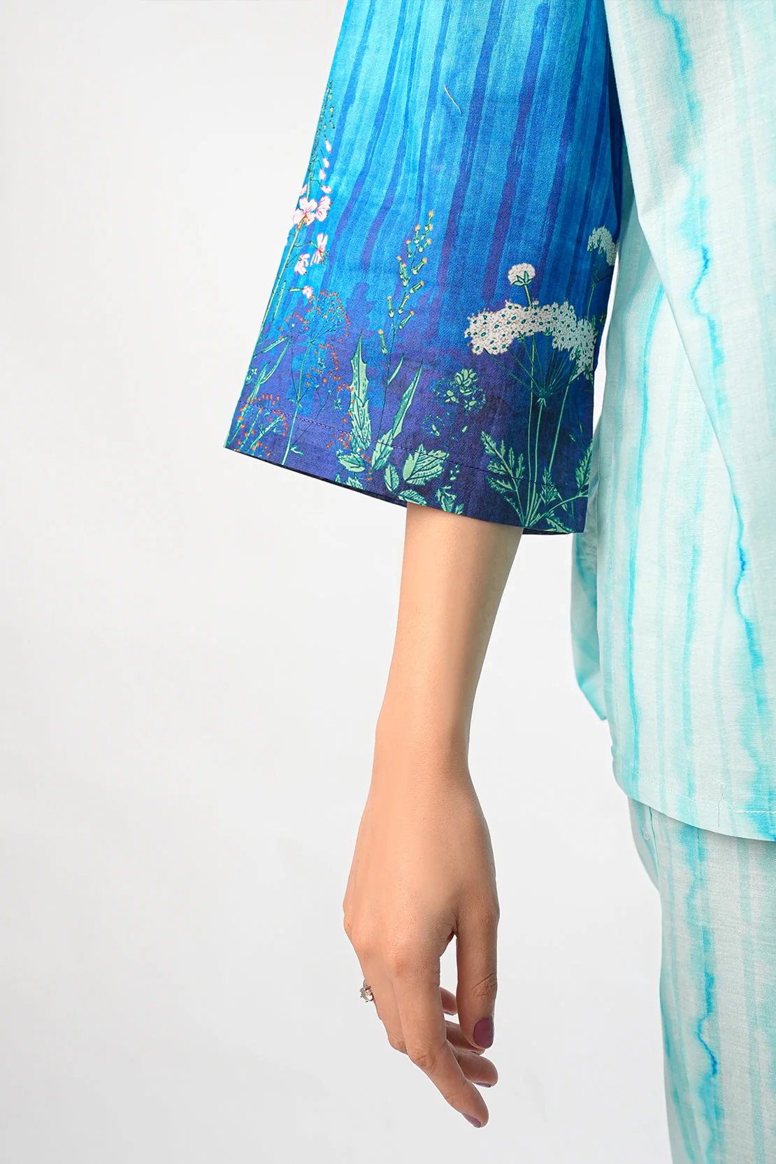 Printed Cambric Stitched 2 Piece (Shirt/Trouser) - Image 5