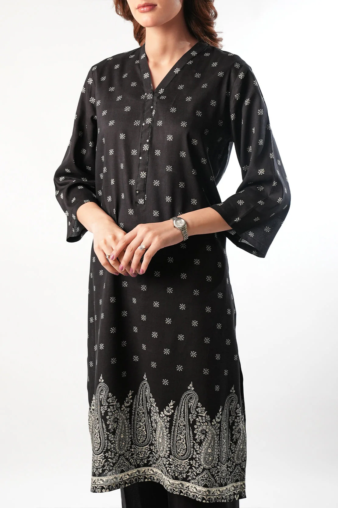 Printed Cambric Stitched 2 Piece (Shirt/Trouser) - Image 5