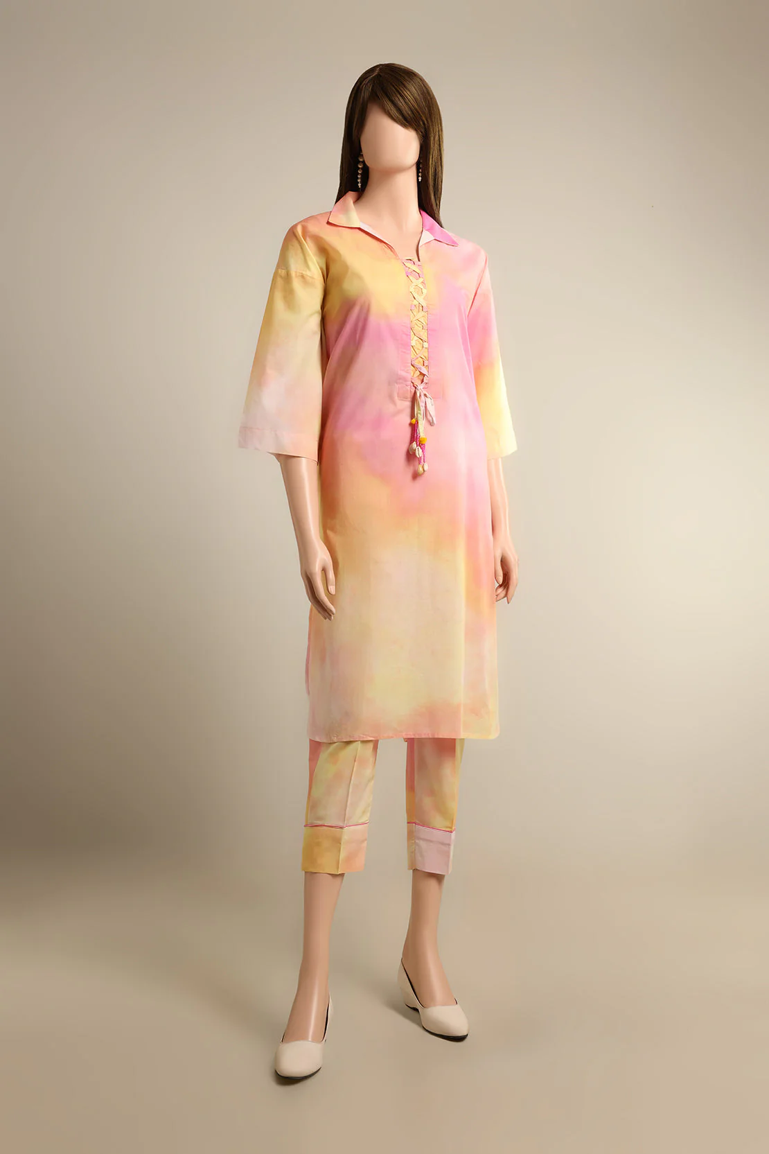 Printed Cambric Stitched 2 Piece (Shirt/Trouser)