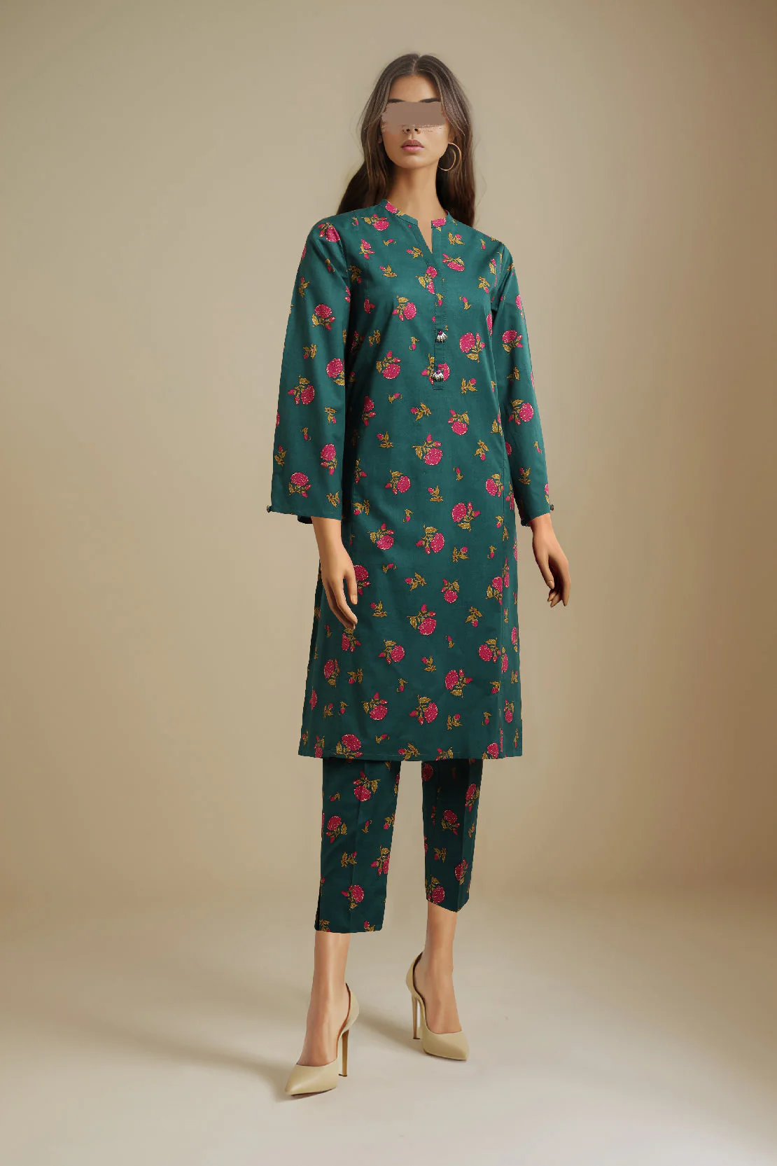 Printed Cambric Stitched 2 Piece (Shirt/Trouser)