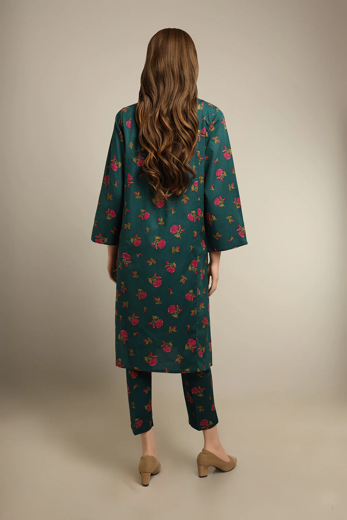 Printed Cambric Stitched 2 Piece (Shirt/Trouser) - Image 2