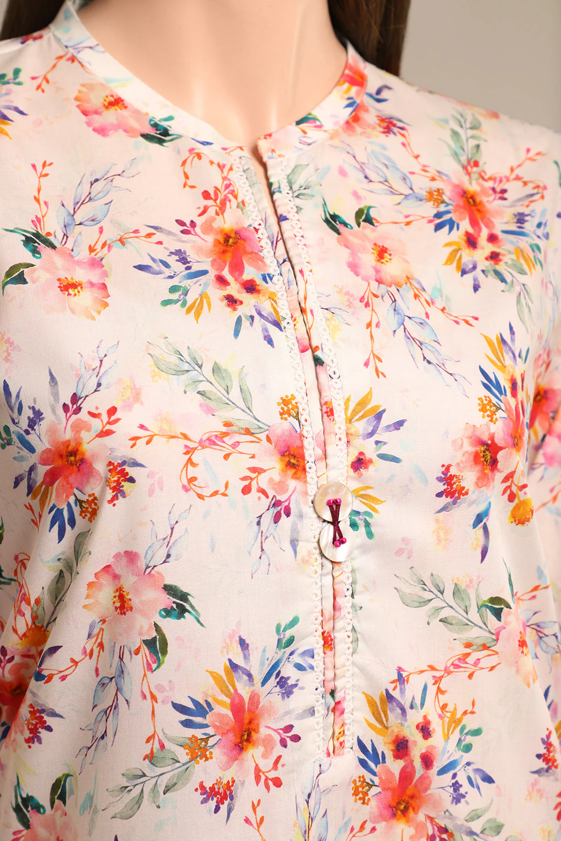 Printed Cambric Stitched 2 Piece (Shirt/Trouser) - Image 3