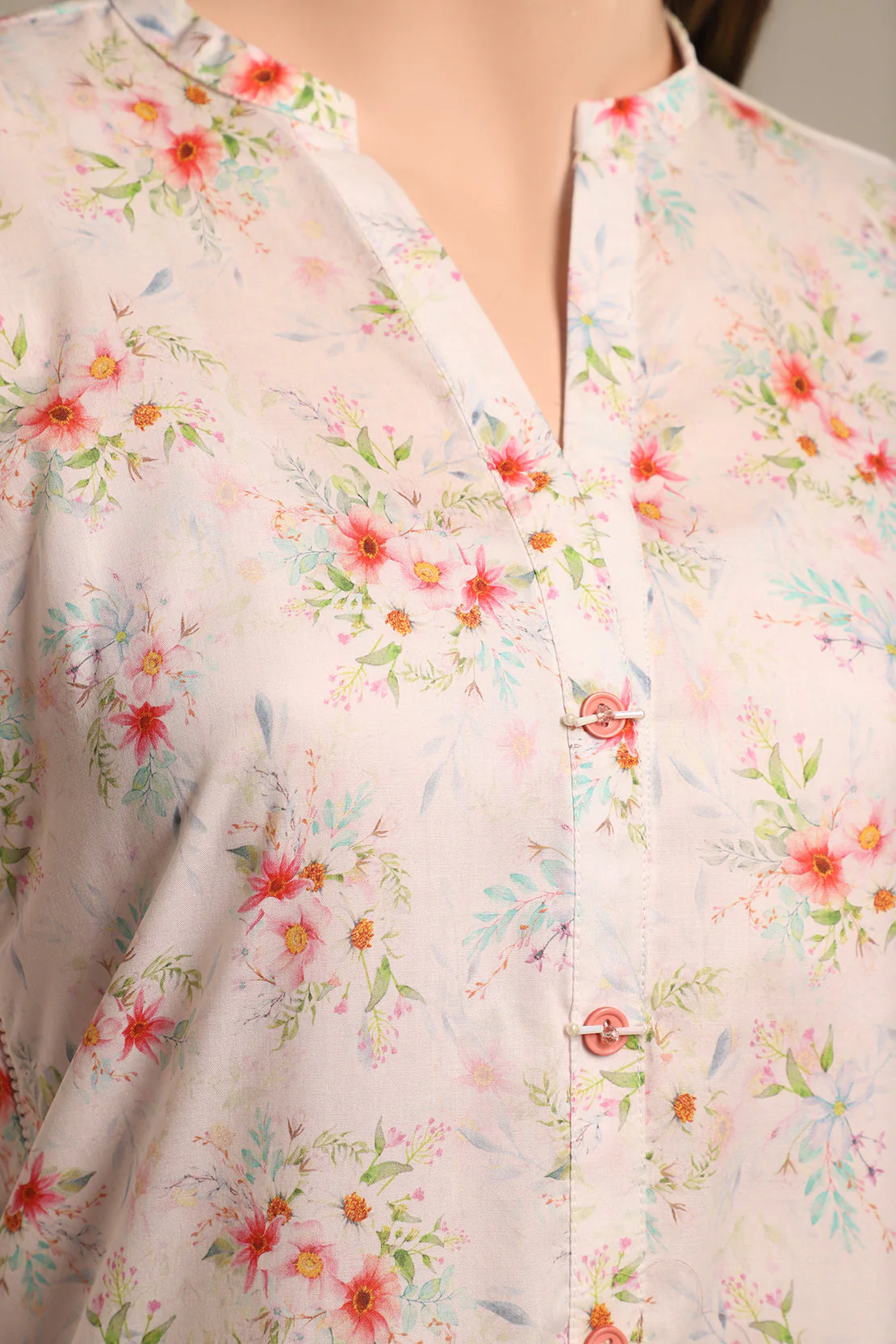 Printed Cambric Stitched 2 Piece (Shirt/Trouser) - Image 2