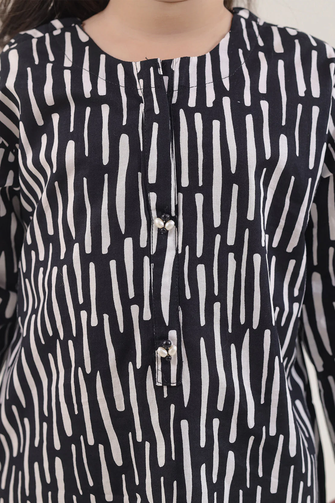 Printed Cambric Stitched 2 Piece (Shirt/Trouser) For Kids - Image 4