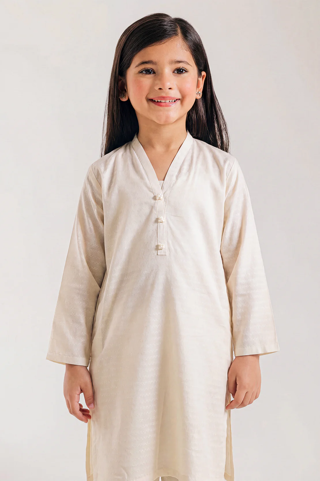 Printed Cambric Stitched 2 Piece (Shirt/Trouser) For Kids - Image 2