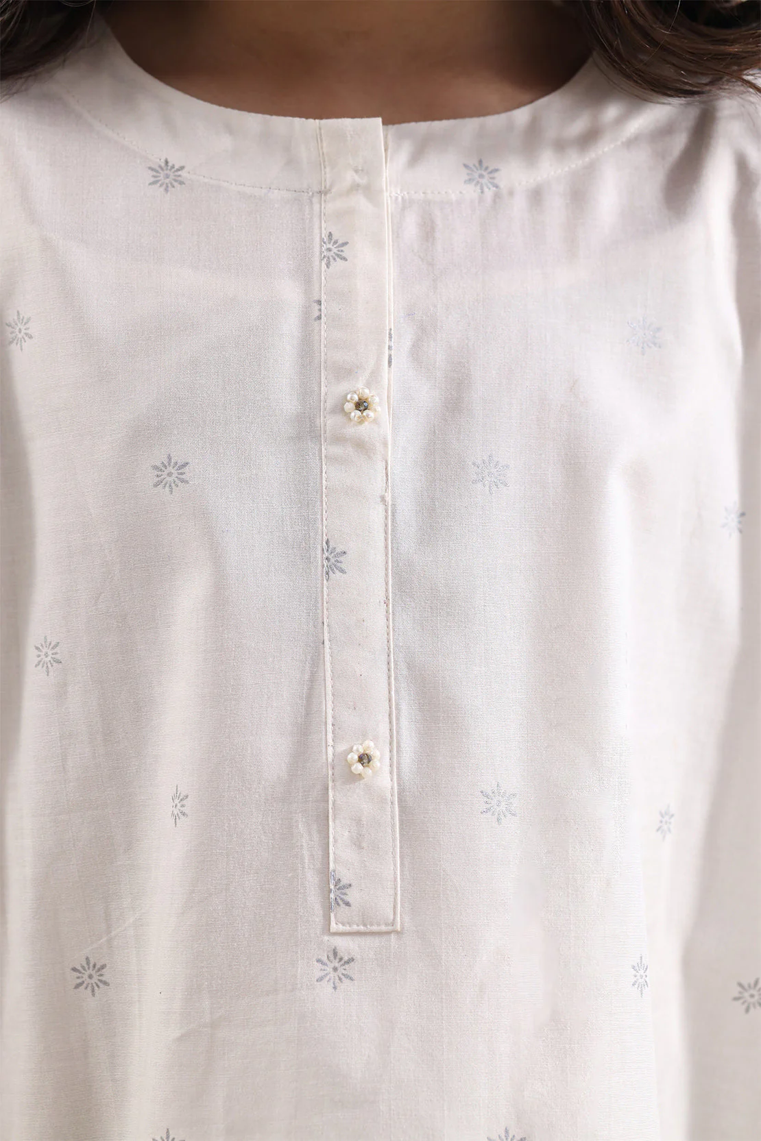 Printed Cambric Stitched 2 Piece (Shirt/Trouser) For Kids - Image 4