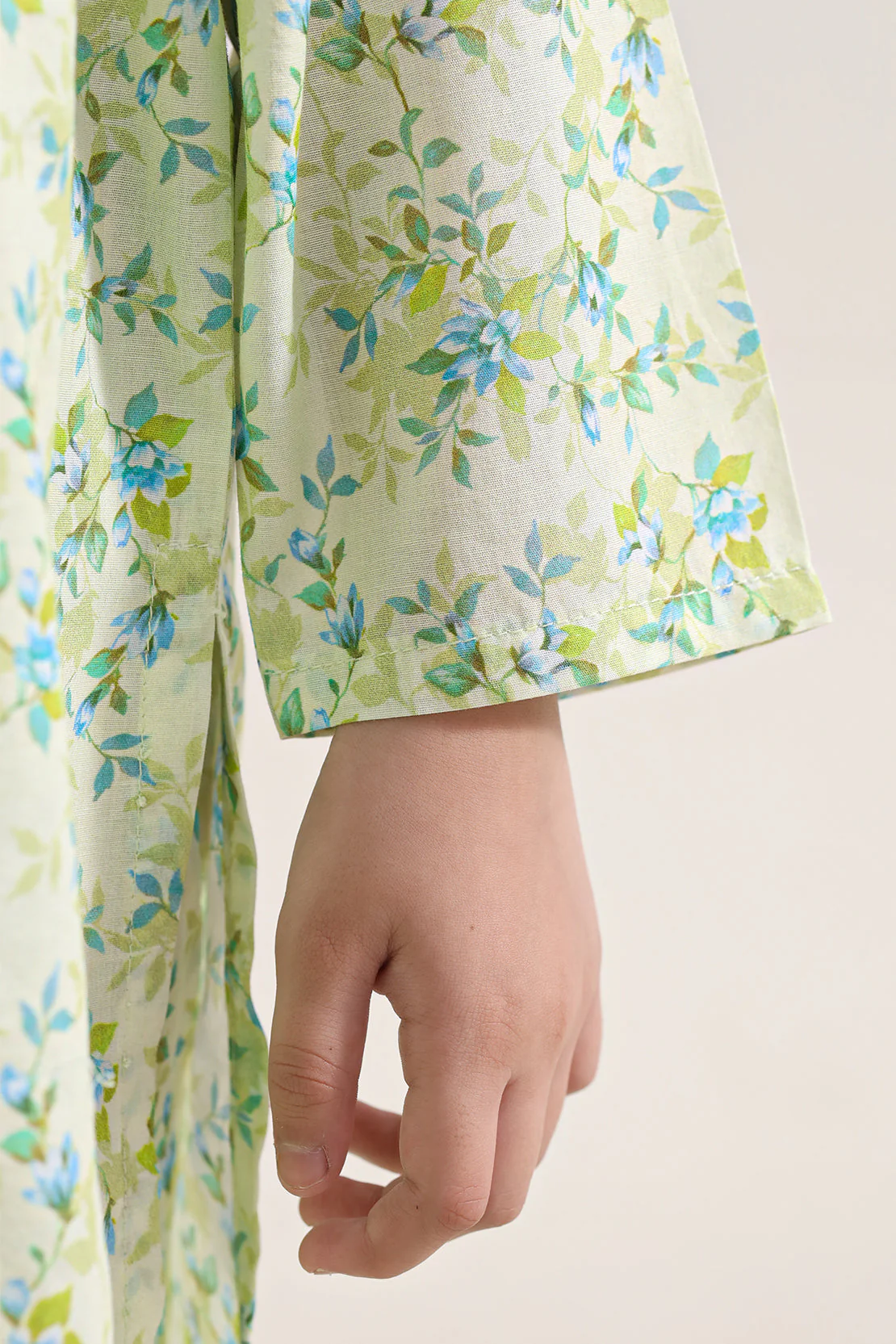 Printed Cambric Stitched 2 Piece (Shirt/Trouser) For Kids - Image 6