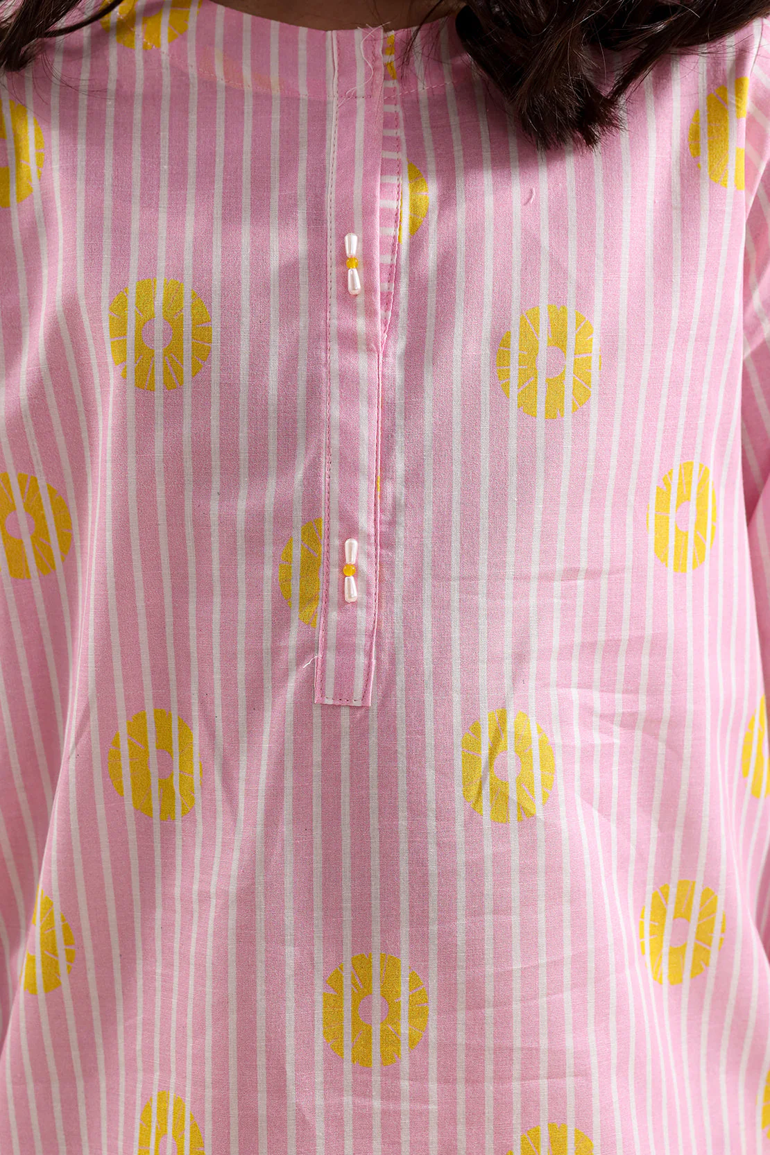 Printed Cambric Stitched 2 Piece (Shirt/Trouser) For Kids - Image 6