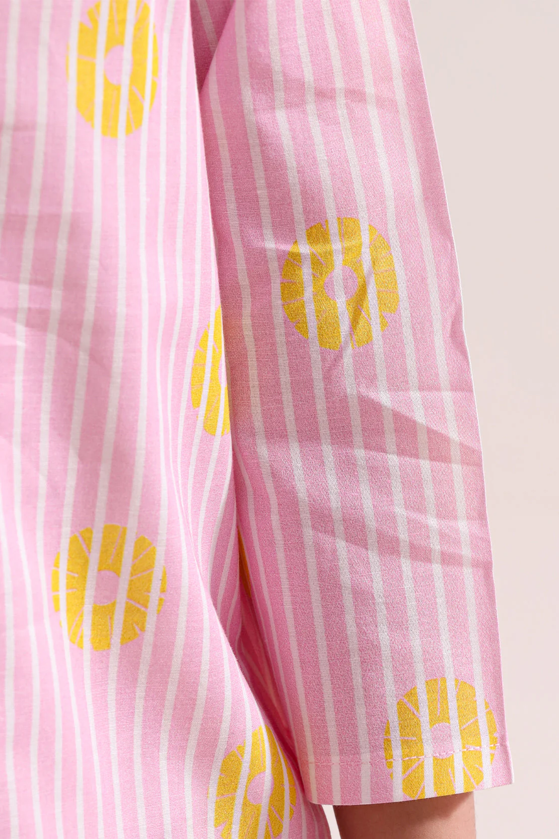 Printed Cambric Stitched 2 Piece (Shirt/Trouser) For Kids - Image 7