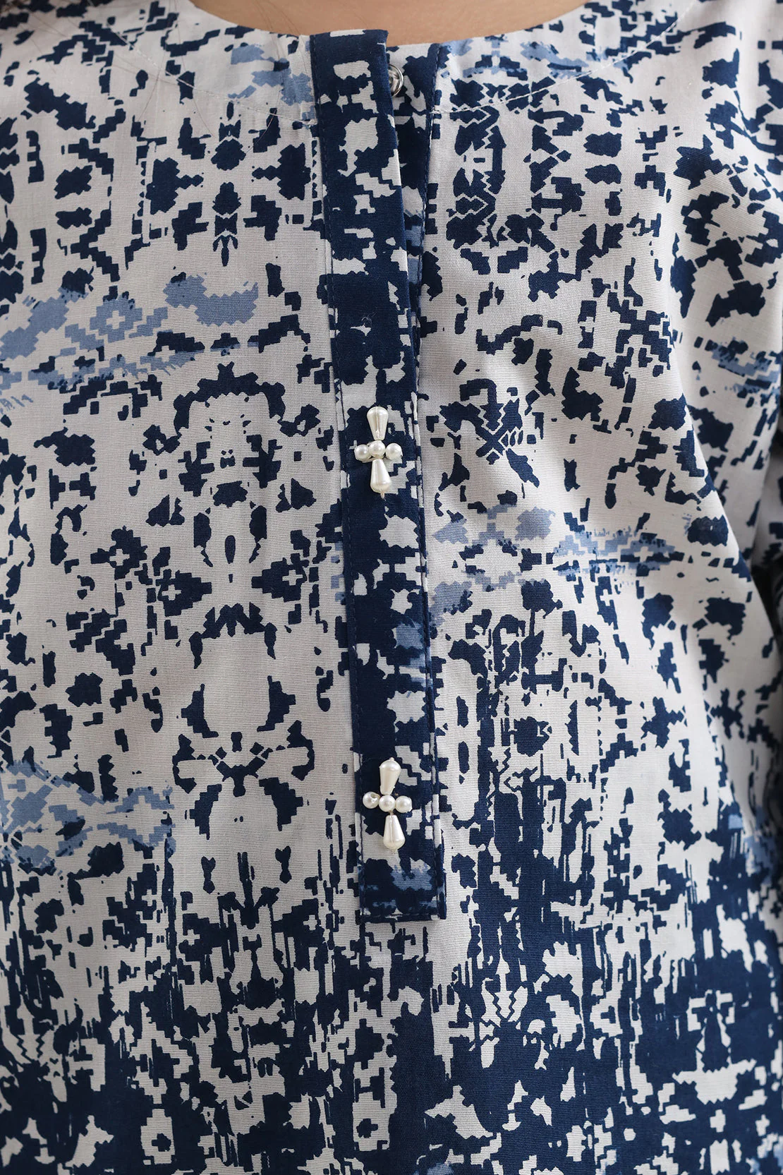 Printed Cambric Stitched 2 Piece (Shirt/Trouser) For Kids - Image 3