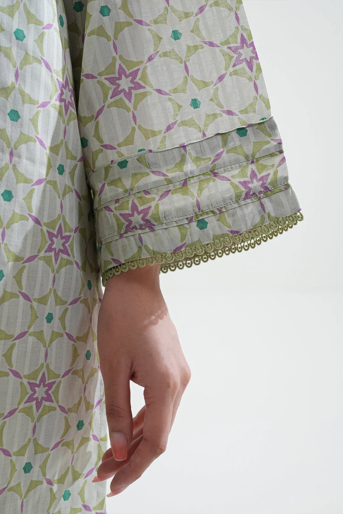 Printed Cambric Stitched 2 Piece (Shirt/Trouser) - Image 6