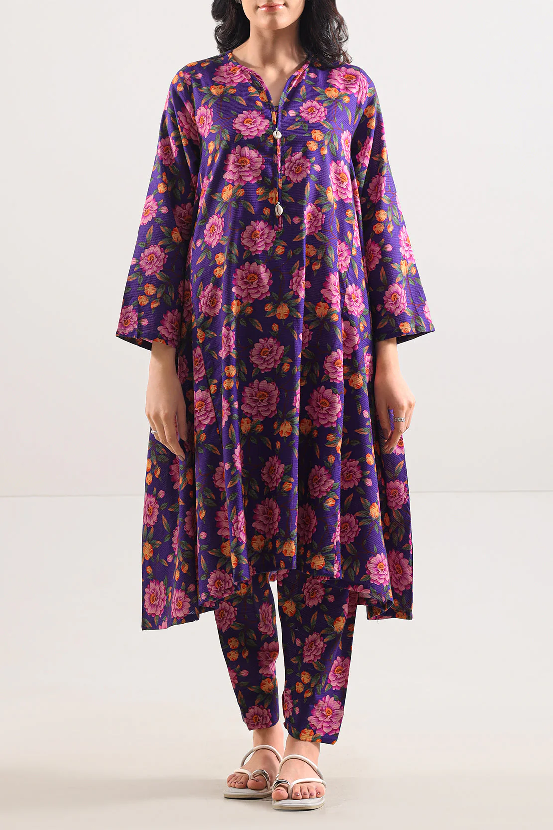 Printed Cambric Stitched 2 Piece (Shirt/Trouser) - Image 2