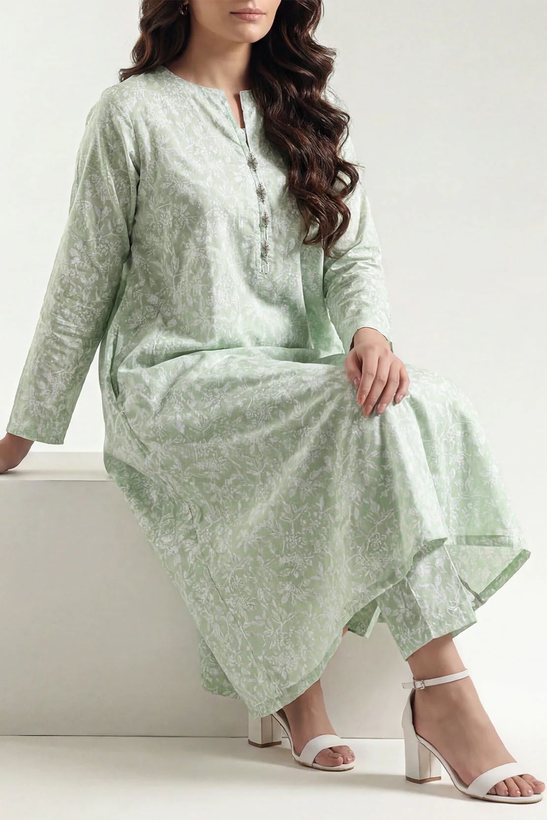 Printed Cambric Stitched 2 Piece (Shirt/Trouser)