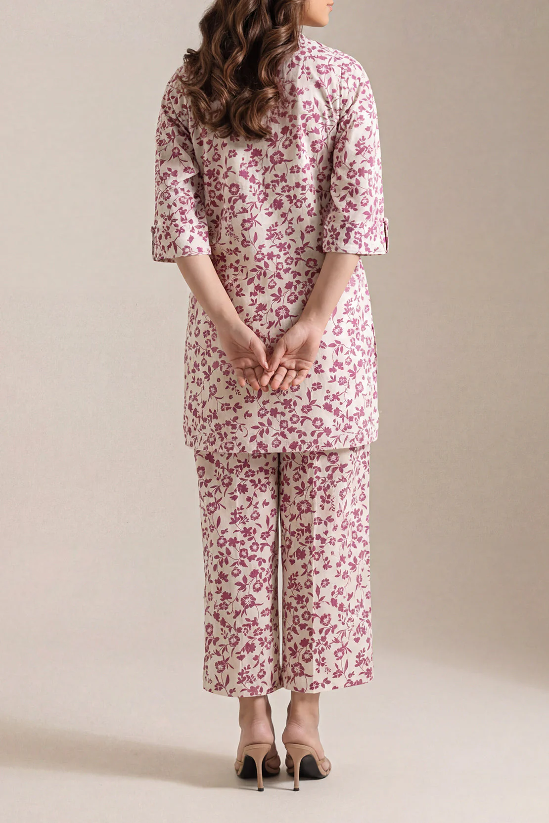 Printed Cambric Stitched 2 Piece (Shirt/Trouser) - Image 4