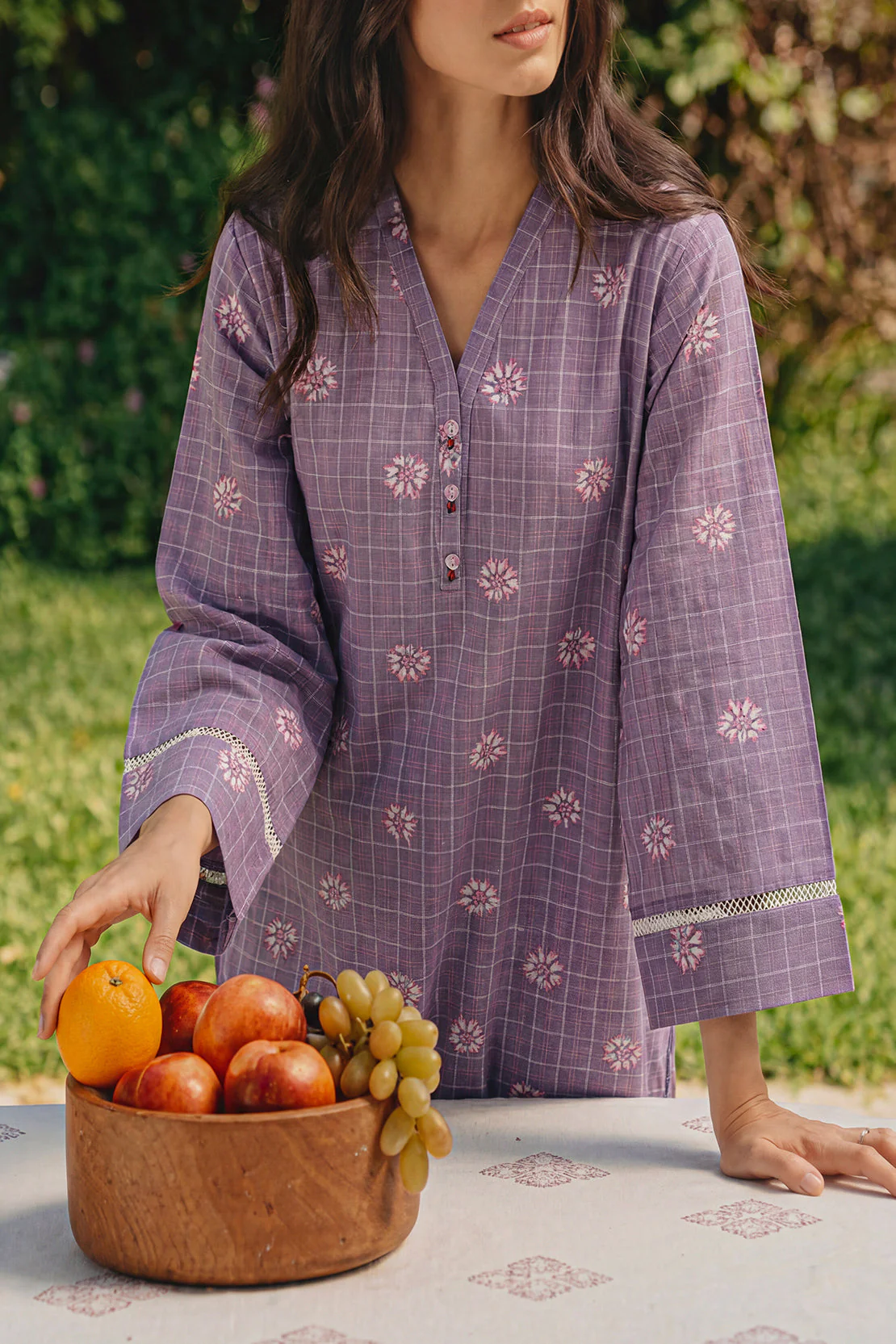 Printed Cambric Stitched 2 Piece (Shirt/Trouser) - Image 3