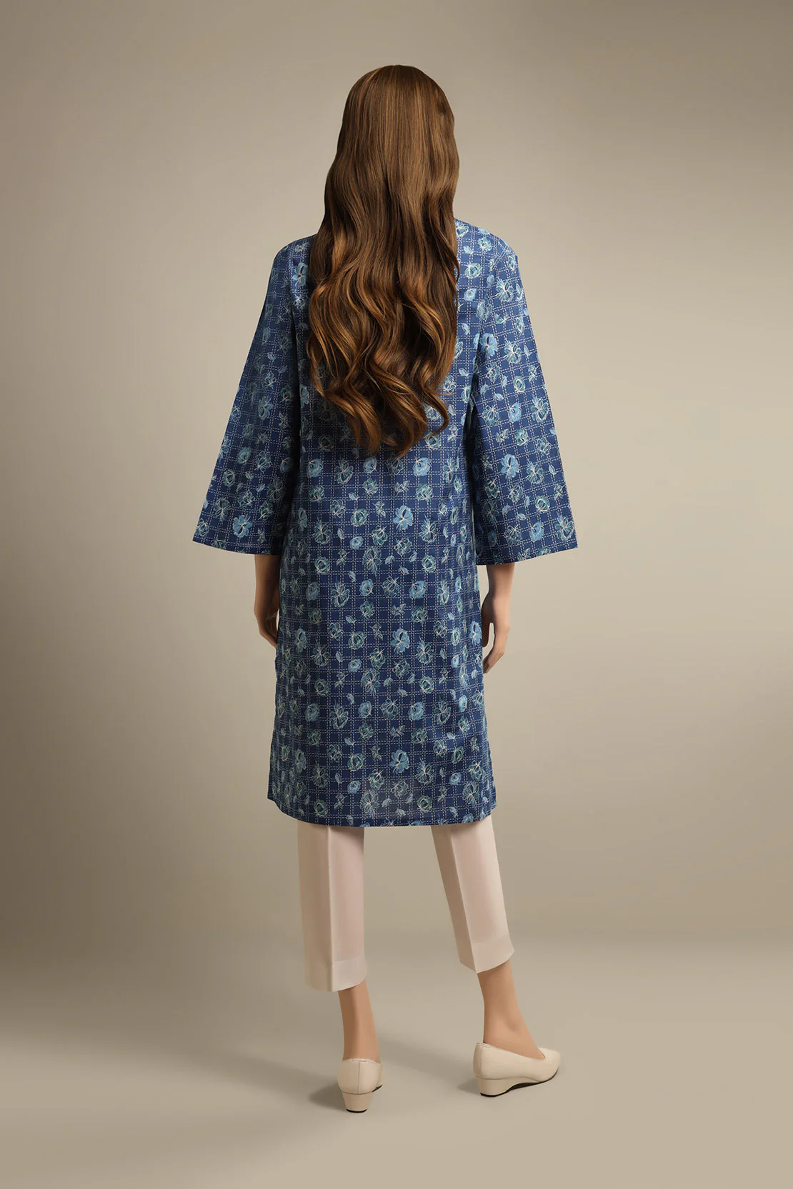 Printed Cambric Stitched Shirt - Image 2