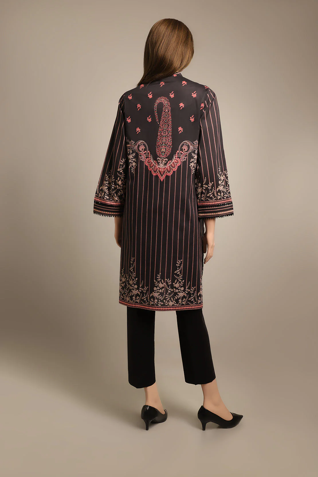 Printed Cambric Stitched Shirt - Image 2