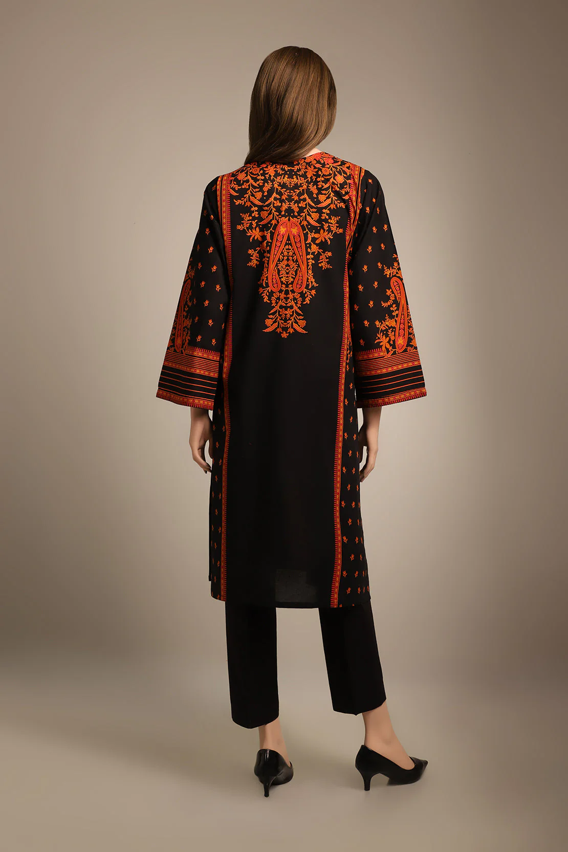 Printed Cambric Stitched Shirt - Image 2