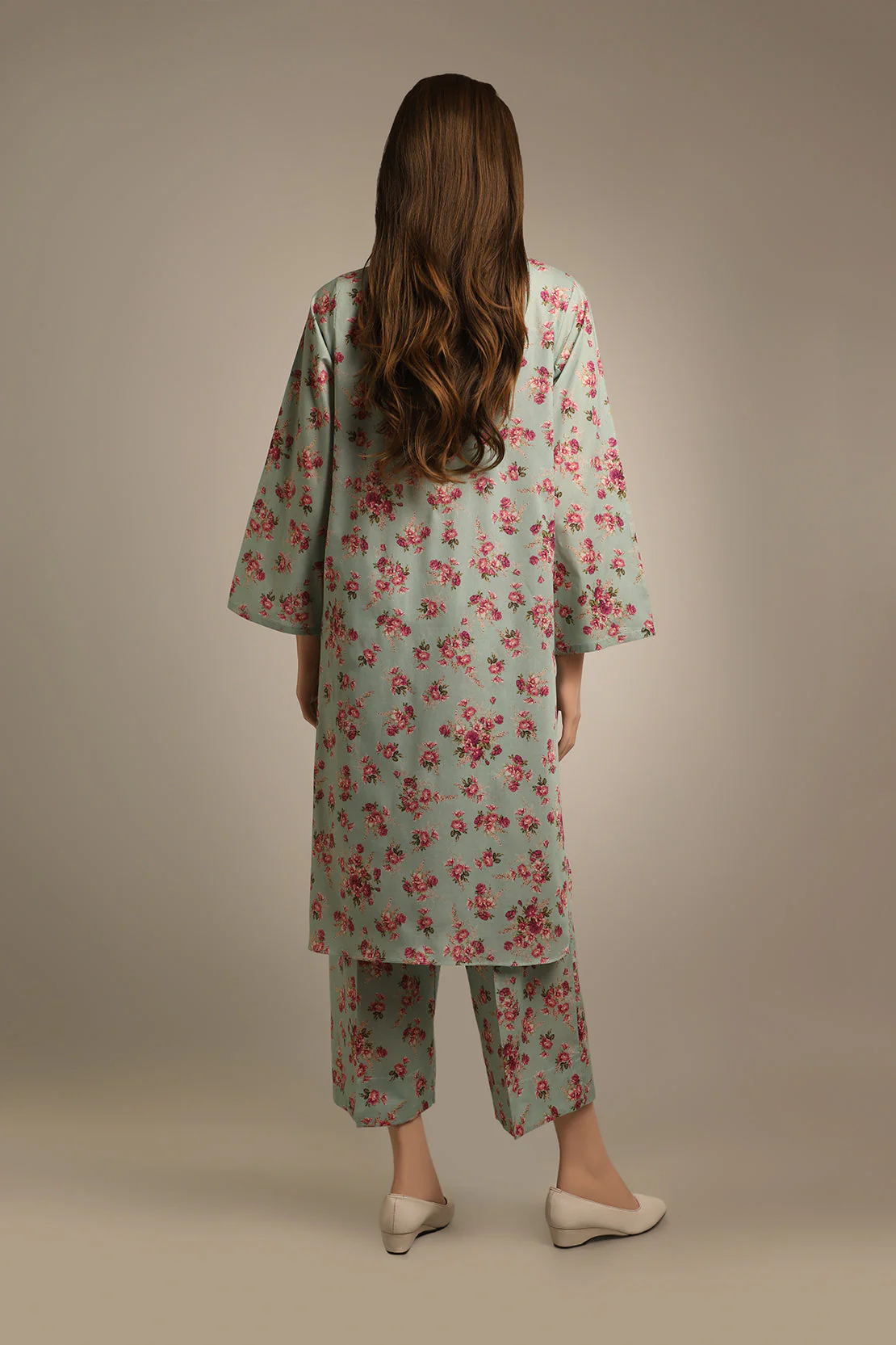 Printed Cambric Stitched Shirt - Image 2