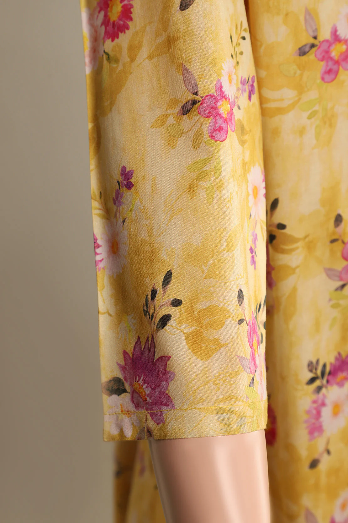 Printed Cambric Stitched Shirt - Image 4
