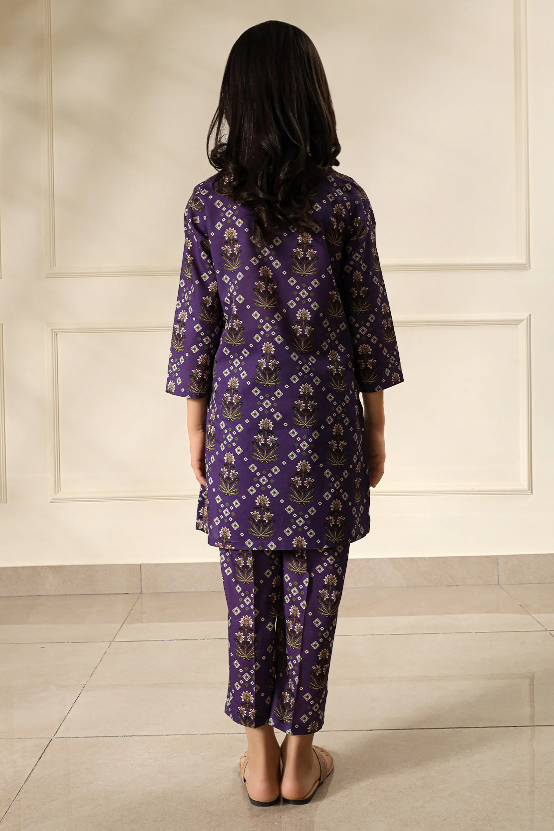 Printed Cambric Stitched   Shirt For Kids - Image 4