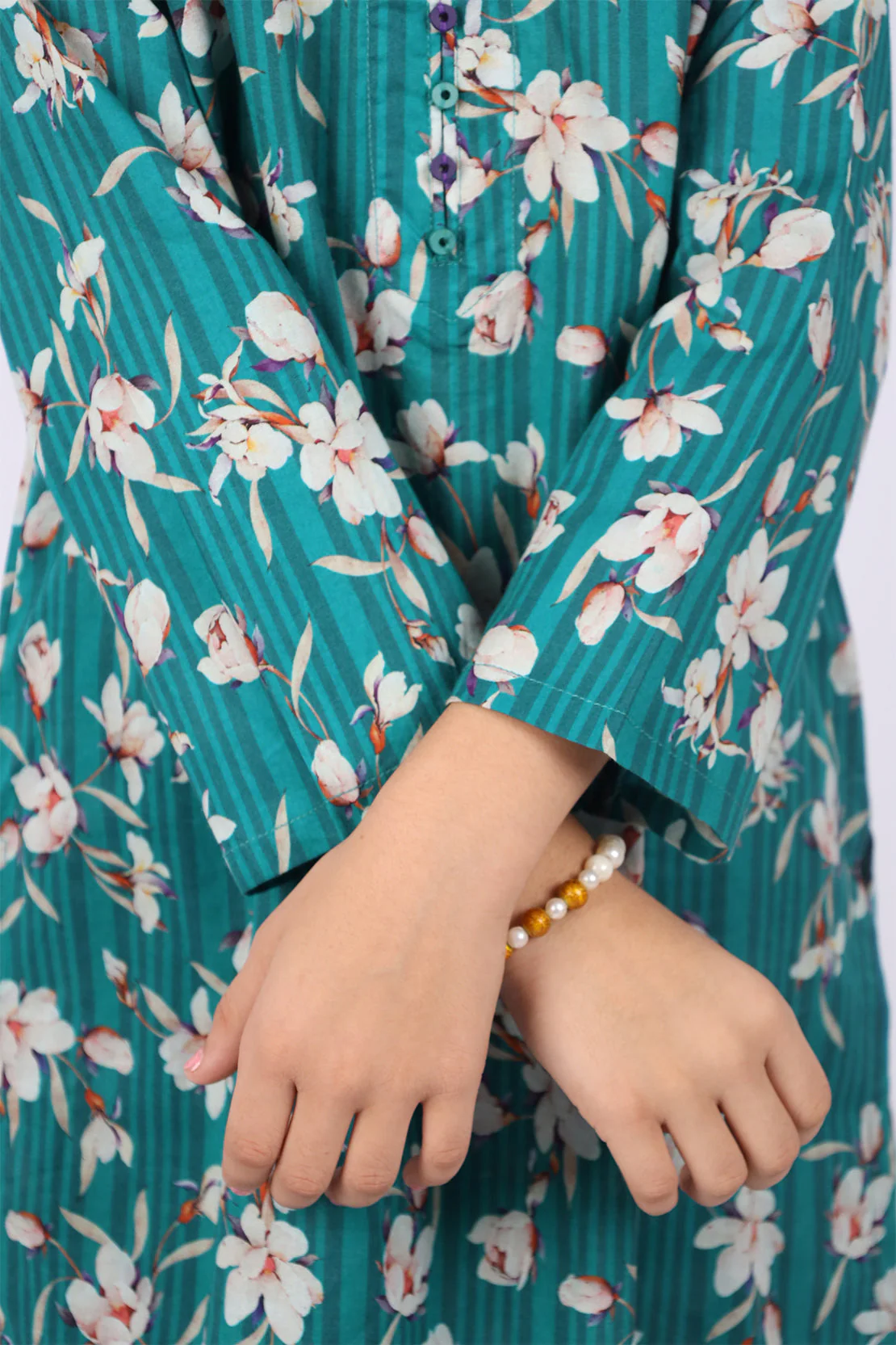 Printed Cambric Stitched Shirt/trouser For Kids - Image 3