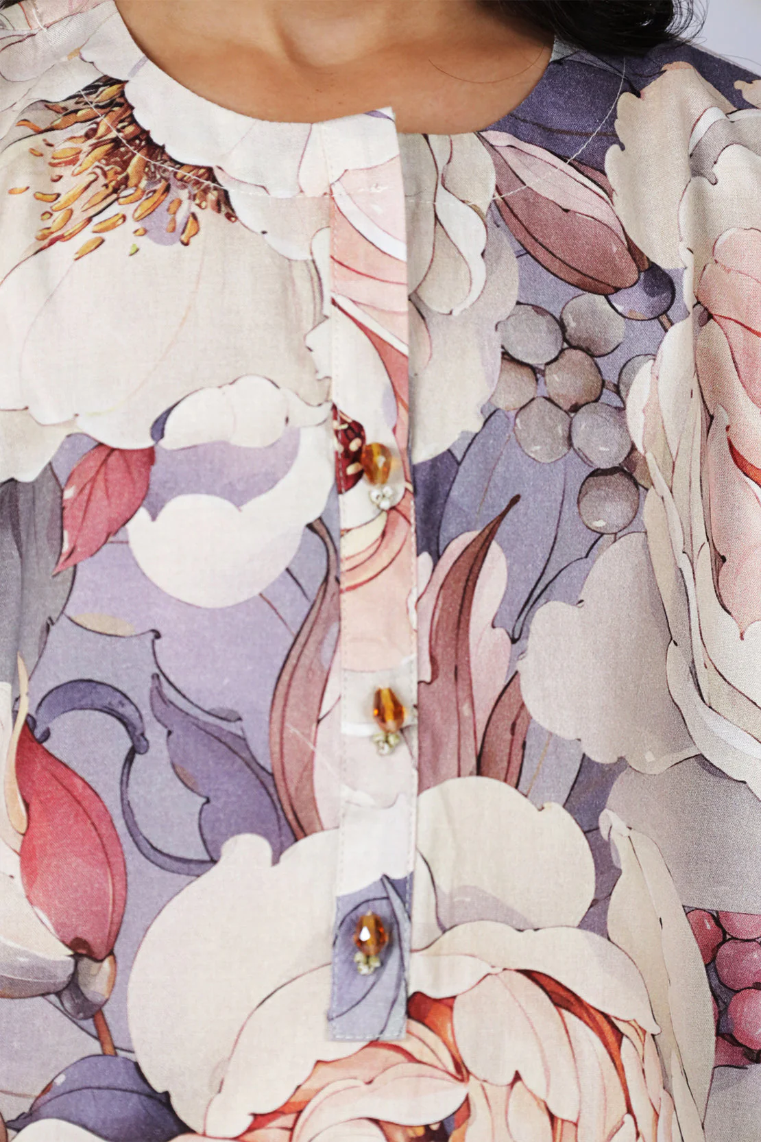 Printed Cambric Stitched Shirt/trouser For Kids - Image 4