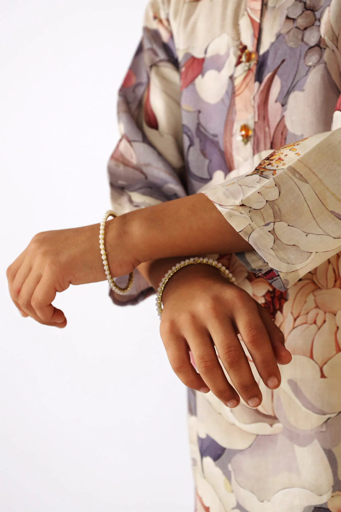 Printed Cambric Stitched Shirt/trouser For Kids - Image 5