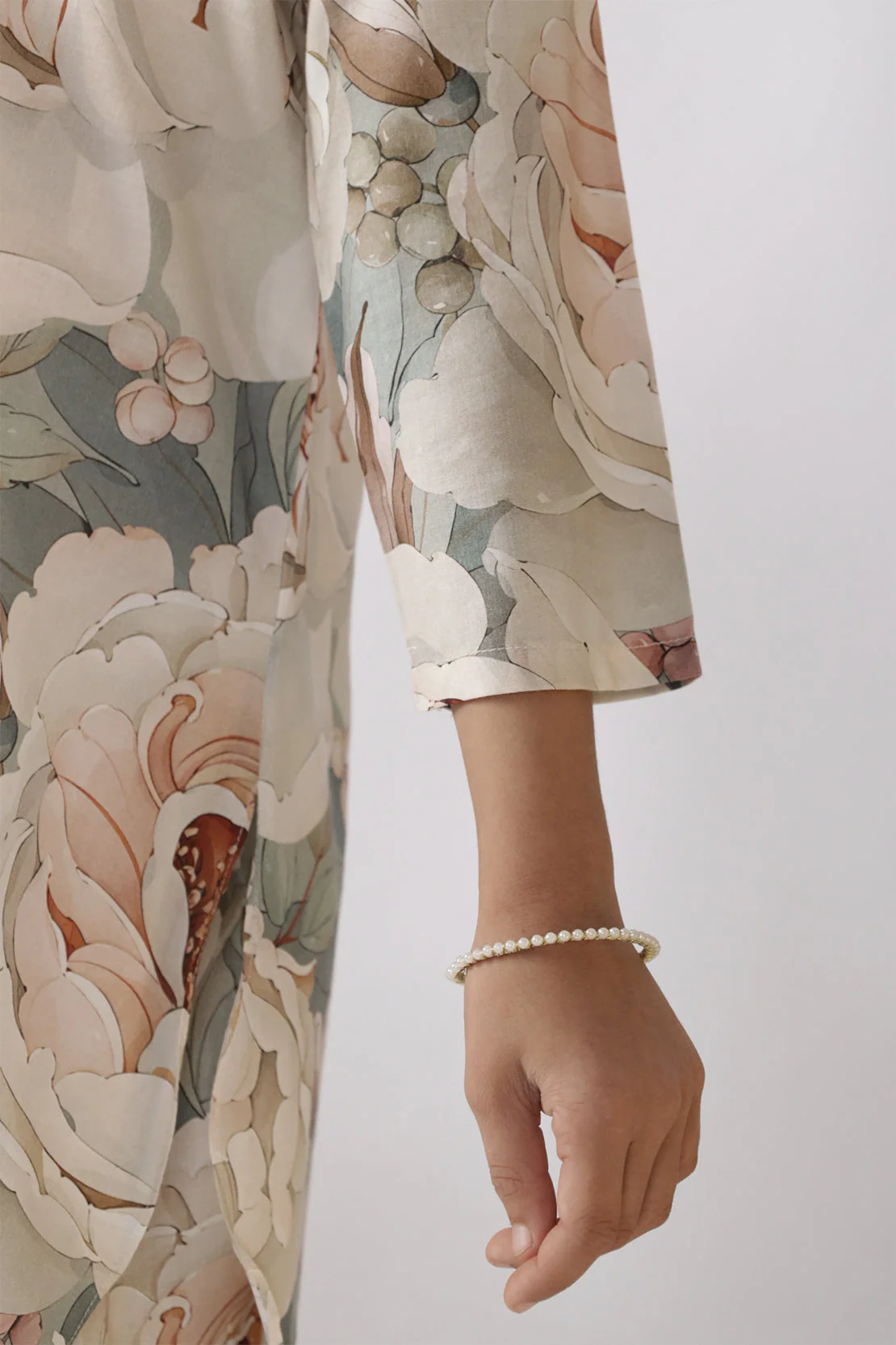 Printed Cambric Stitched Shirt/trouser For Kids - Image 3