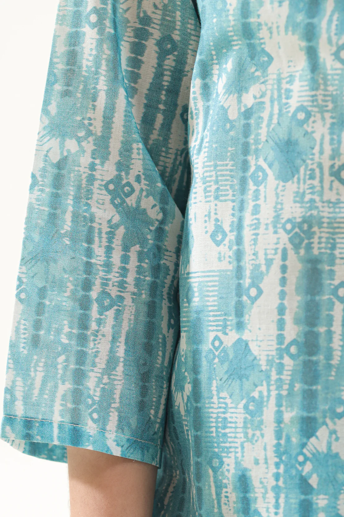 Printed Cambric Stitched Shirt/Trouser For Kids - Image 6