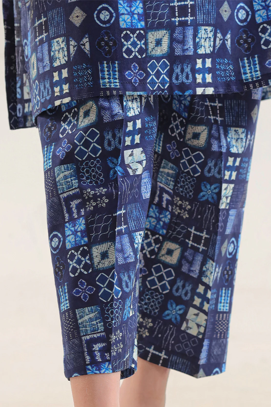 Printed Cambric Stitched Shirt/Trouser For Kids - Image 5