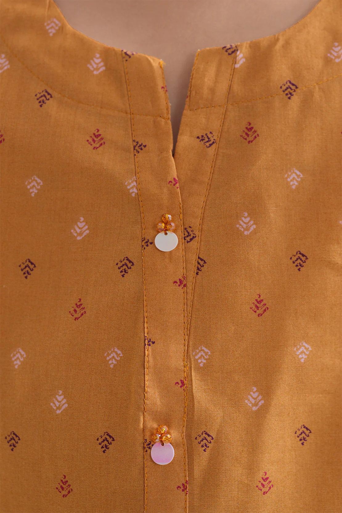 Printed Cambric Stitched Shirt/Trouser For Kids - Image 3