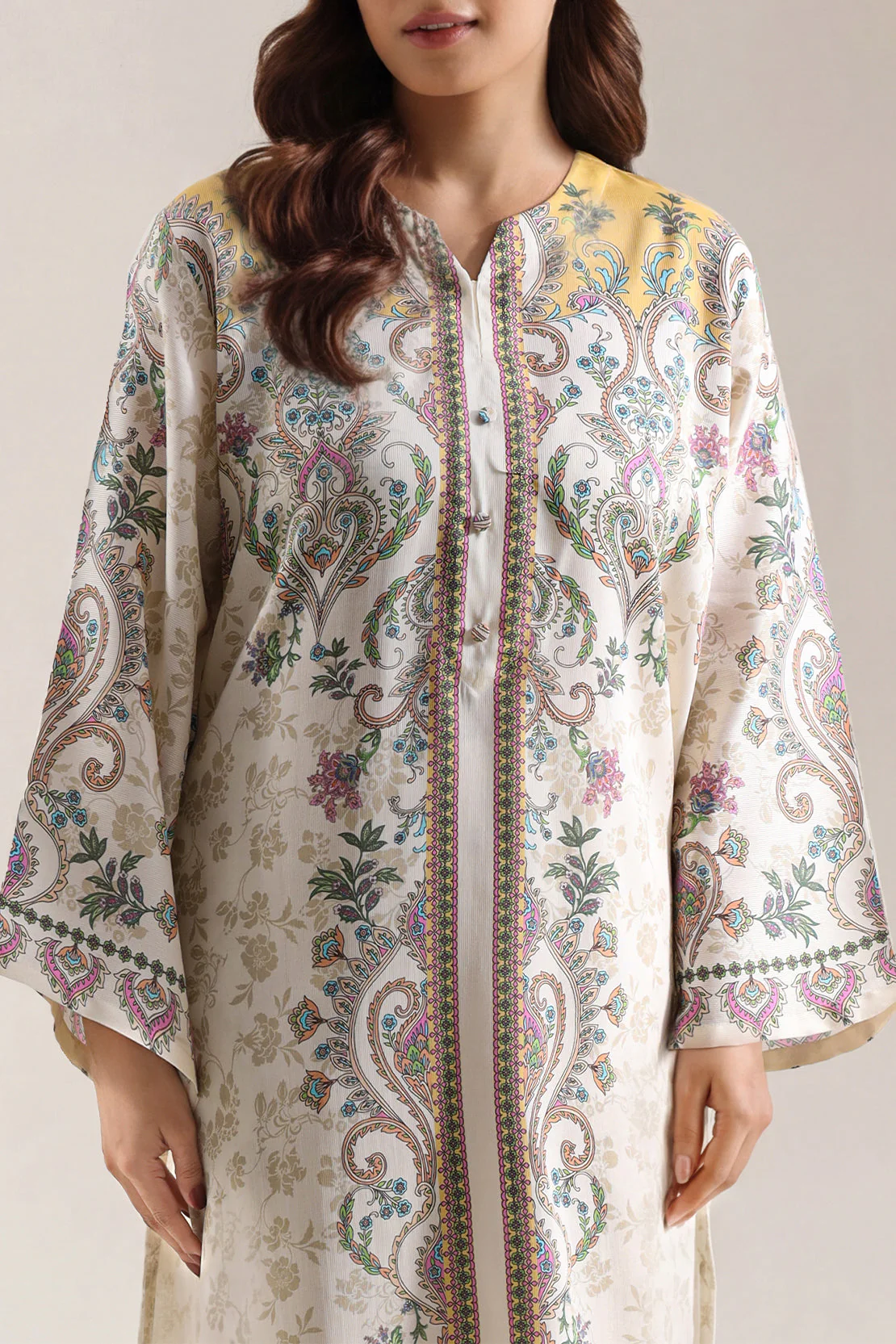 Printed Corduroy Stitched 2 Piece (Shirt/Trouser) - Image 3