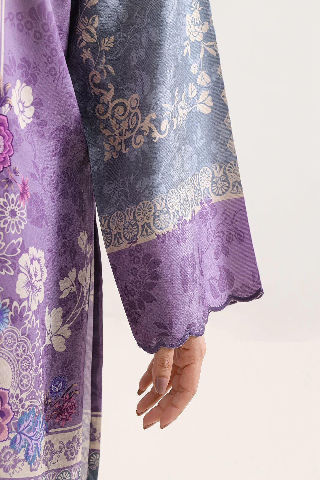Printed Corduroy Stitched 2 Piece (Shirt/Trouser) - Image 6