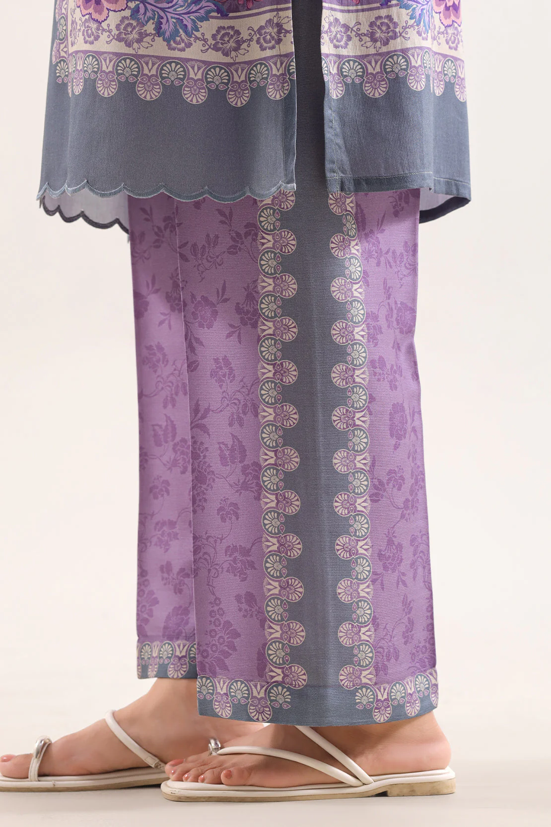 Printed Corduroy Stitched 2 Piece (Shirt/Trouser) - Image 7