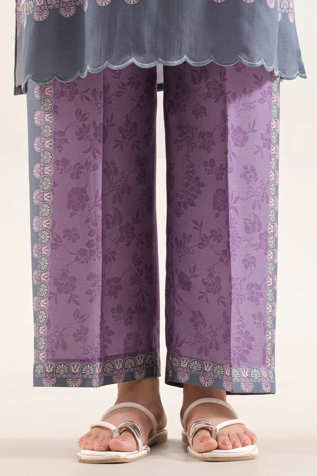Printed Corduroy Stitched 2 Piece (Shirt/Trouser) - Image 8