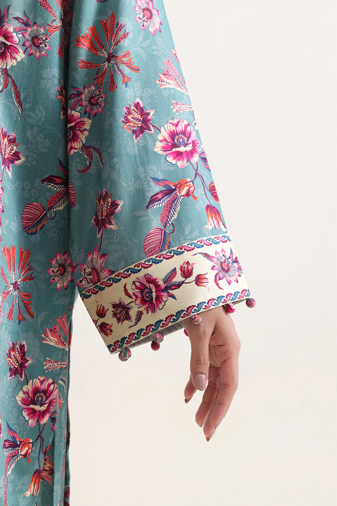 Printed Corduroy Stitched 2 Piece (Shirt/Trouser) - Image 5