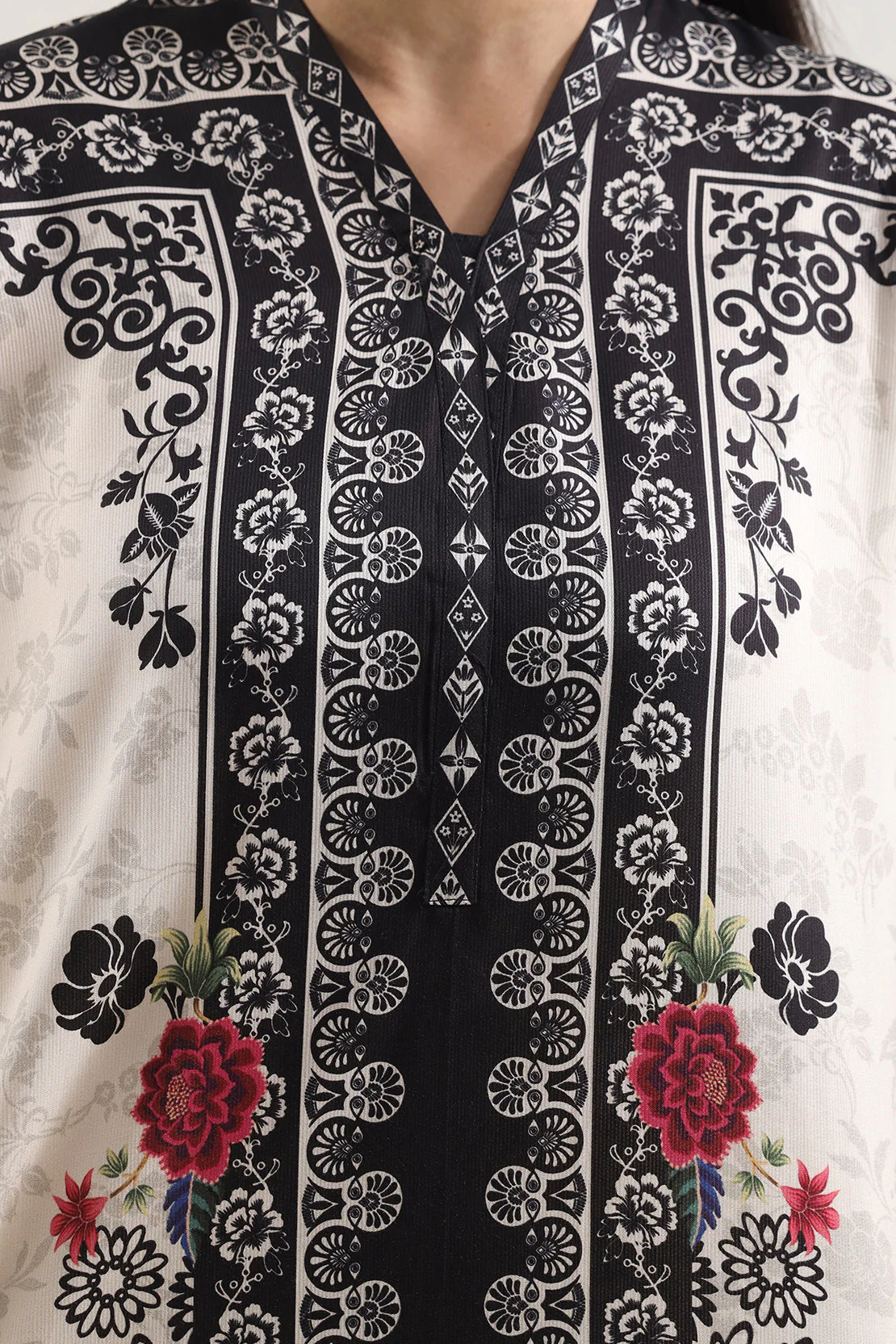 Printed Corduroy Stitched 2 Piece (Shirt/Trouser) - Image 4